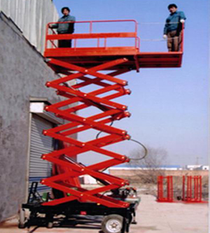 伸縮臺面升降機